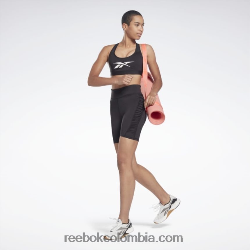 mujer negro sujetador deportivo lux vector racer Reebok D260LP394