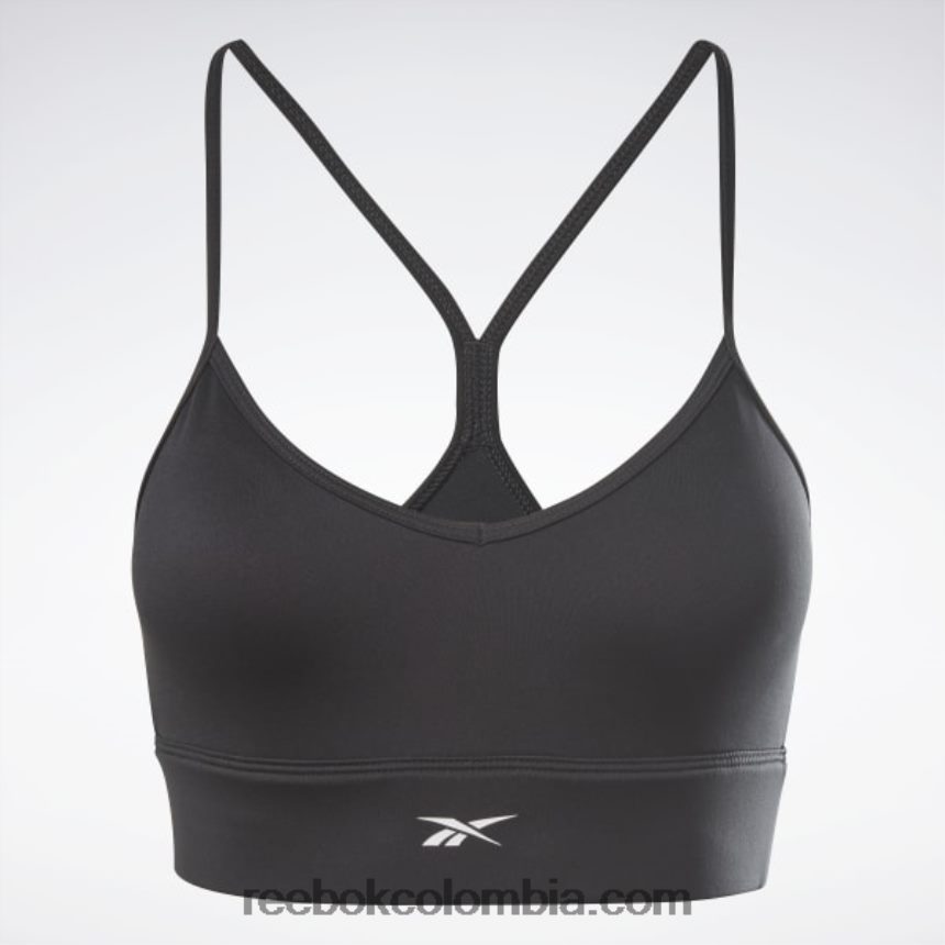 mujer noche negra sujetador deportivo listo para entrenar Reebok D260LP371