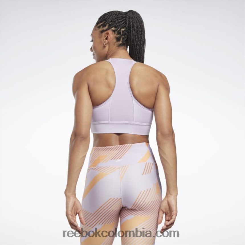 mujer oasis morado sujetador de alto impacto running essentials Reebok D260LP445