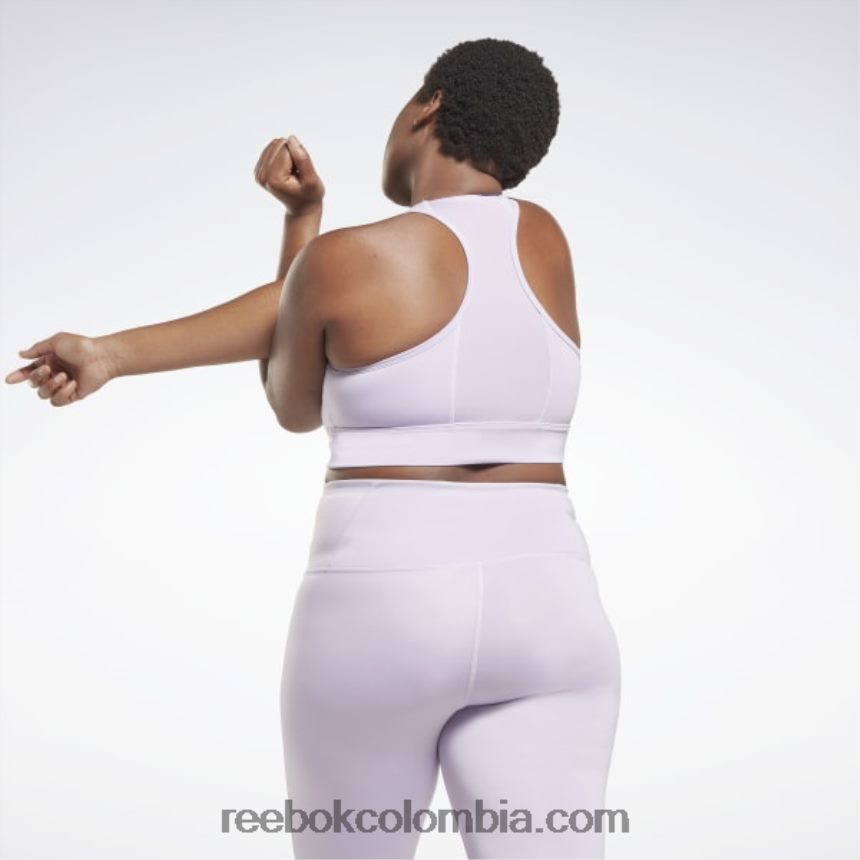 mujer oasis morado sujetador de alto impacto running essentials (talla grande) Reebok D260LP770