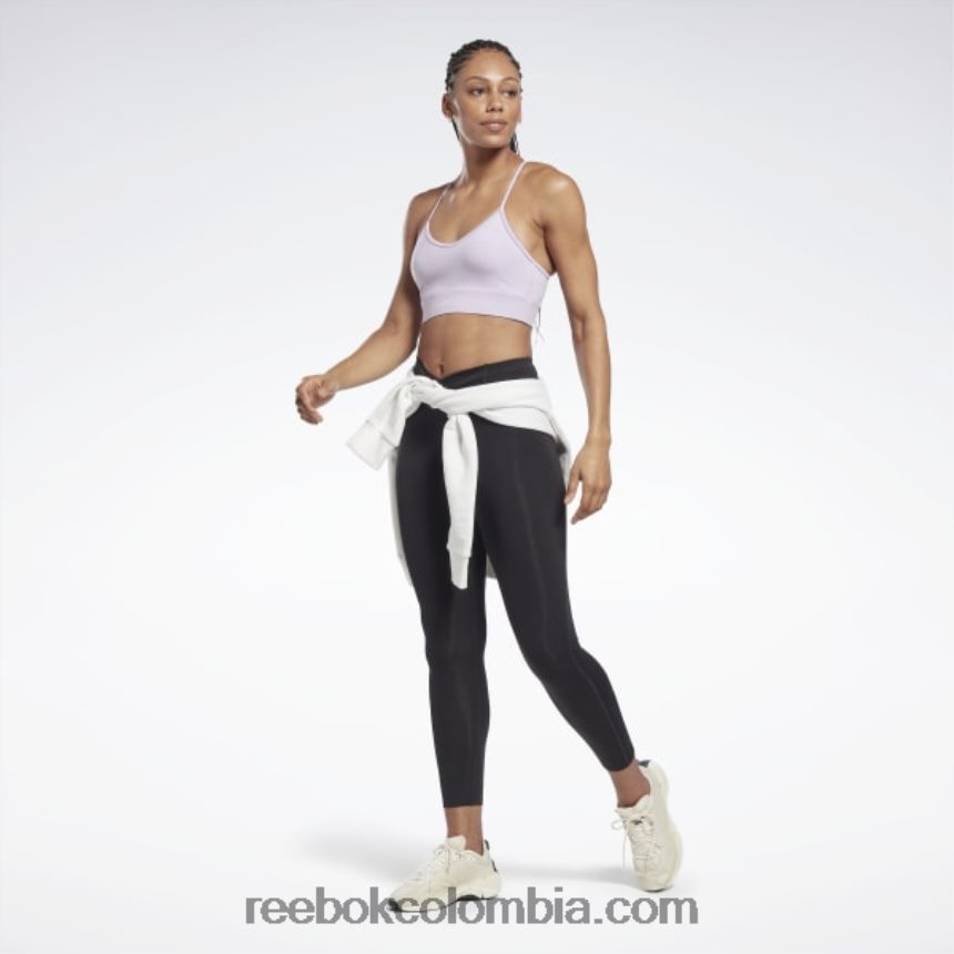 mujer oasis morado sujetador deportivo listo para entrenar Reebok D260LP576