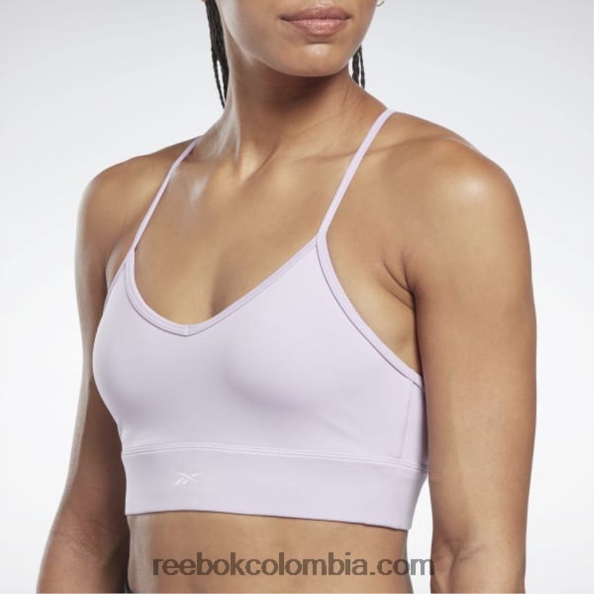 mujer oasis morado sujetador deportivo listo para entrenar Reebok D260LP576