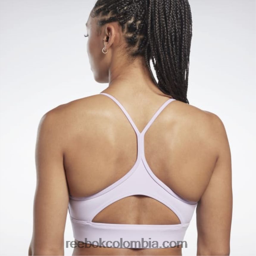 mujer oasis morado sujetador deportivo listo para entrenar Reebok D260LP576