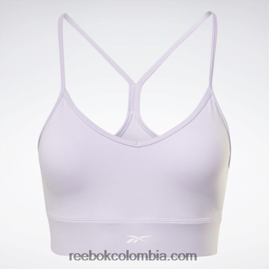 mujer oasis morado sujetador deportivo listo para entrenar Reebok D260LP576