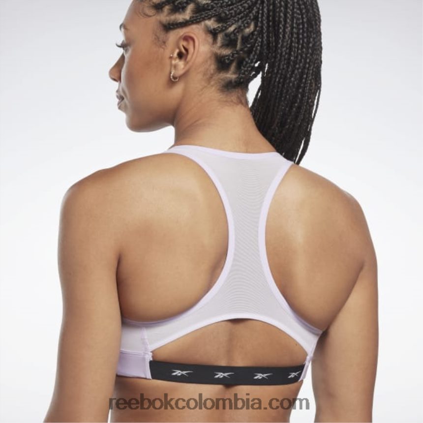 mujer oasis morado sujetador deportivo lux vector racer Reebok D260LP529