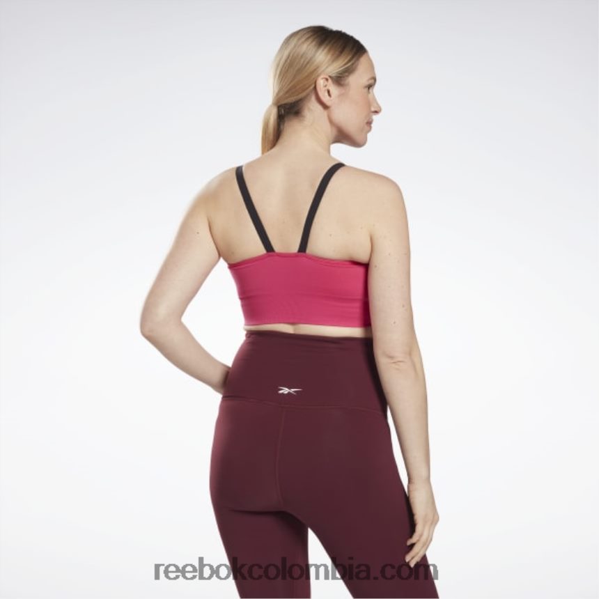 mujer persecución rosa sujetador deportivo de lactancia Reebok D260LP890
