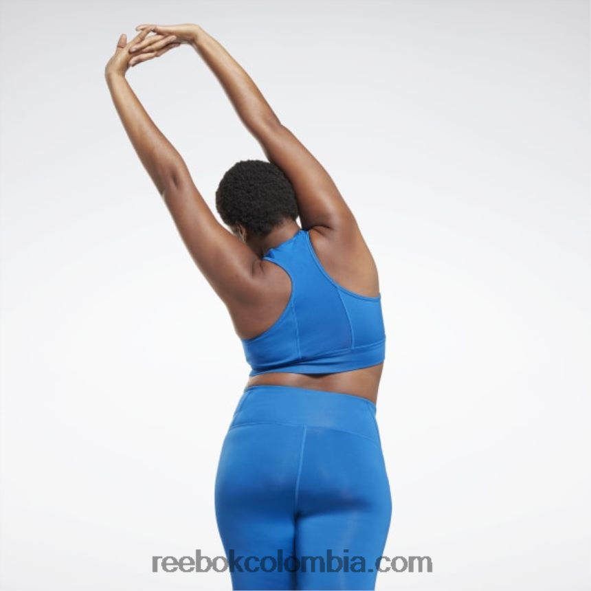 mujer vector azul sujetador de alto impacto running essentials (talla grande) Reebok D260LP844