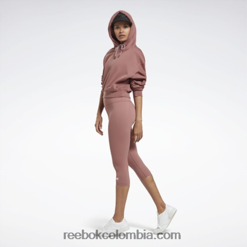 mujer tierra reseca sudadera corta con logo victoria beckham Reebok D260LP617