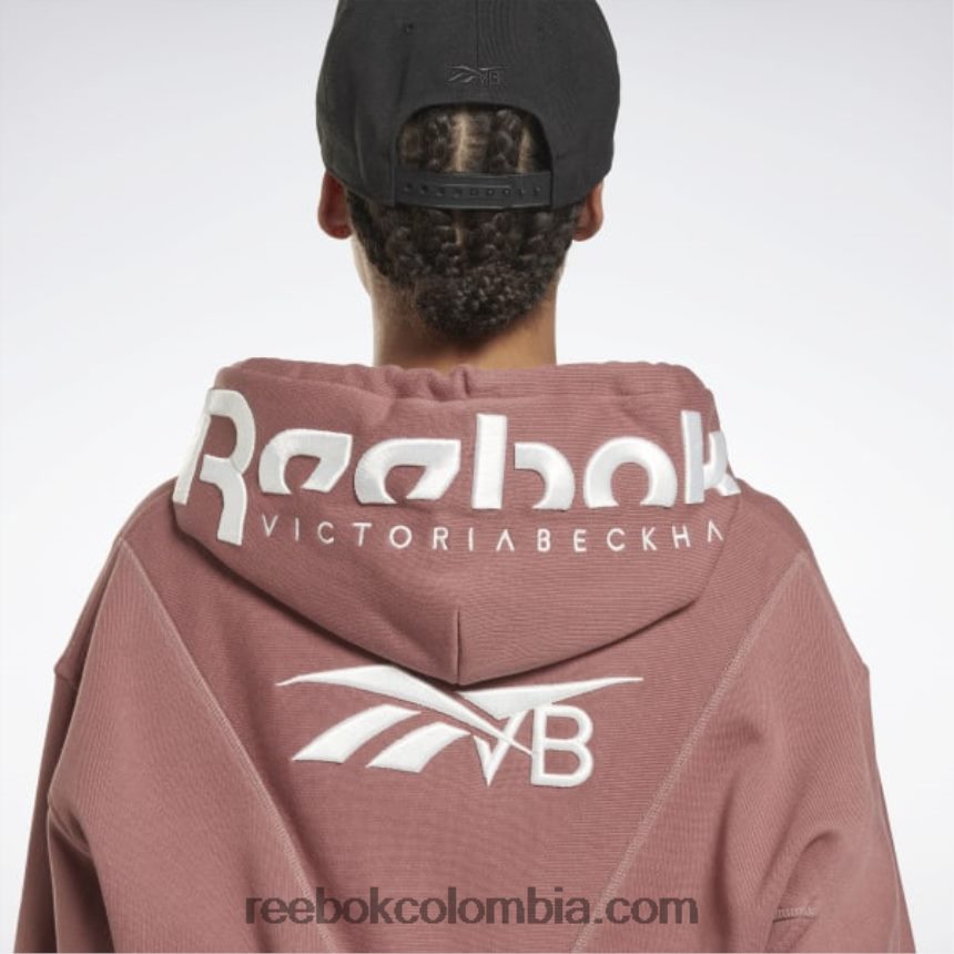 mujer tierra reseca sudadera corta con logo victoria beckham Reebok D260LP617