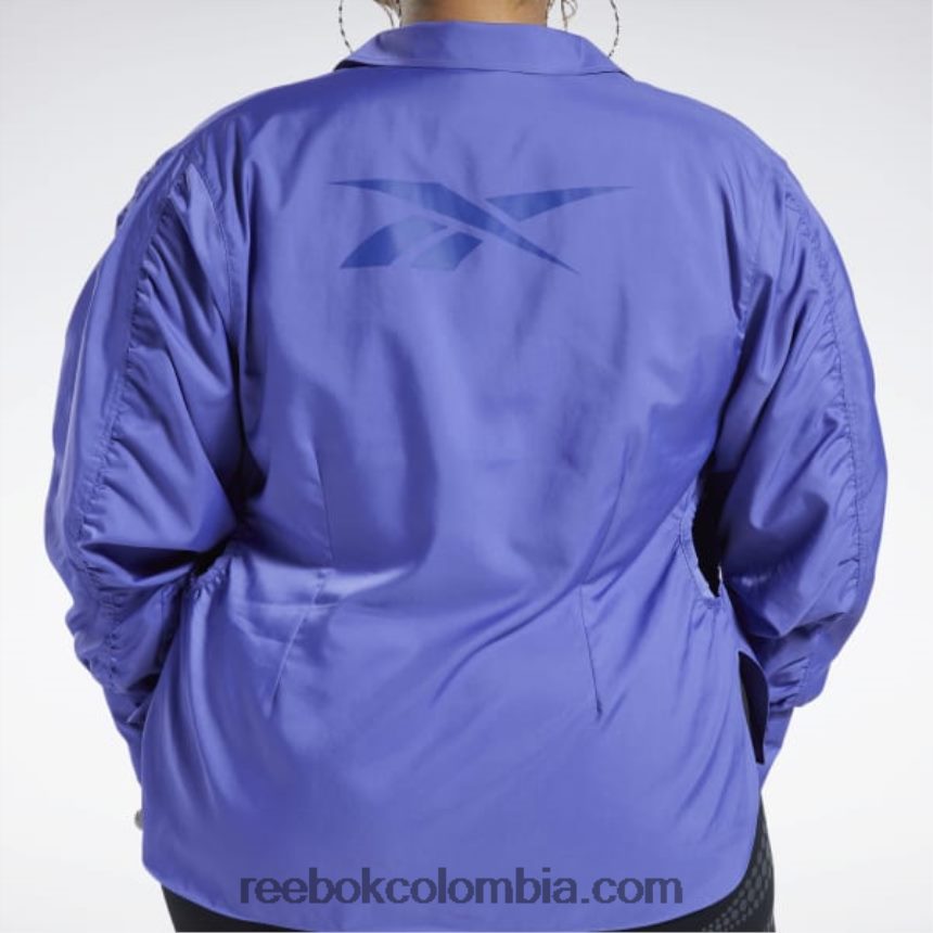 mujer ambiente morado camiseta cardi b (tallas grandes) Reebok D260LP361