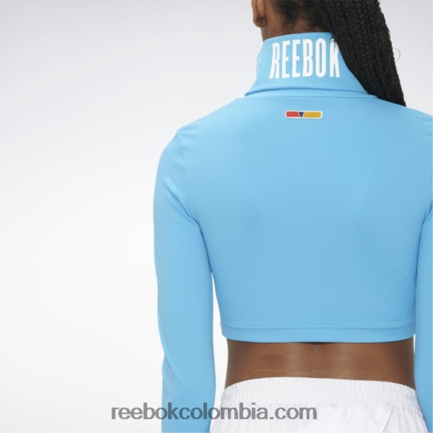 mujer siempre azul top de cuello alto Pyer Moss Reebok D260LP847