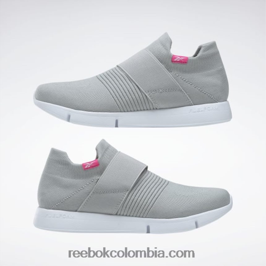 mujer gris puro 2/rosa atómico/blanco ftwr zapatos de mujer daystart onlux Reebok D260LP925