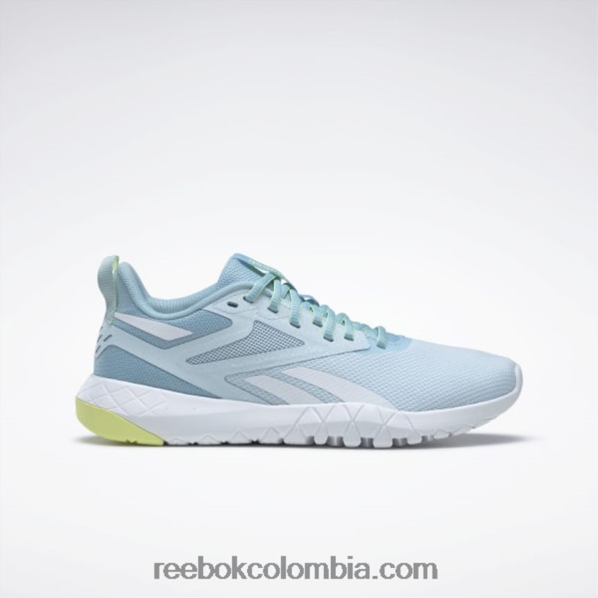 mujer azul perla/azul cristal/blanco ftwr zapatillas de entrenamiento flexagon force 4 mujer Reebok D260LP258
