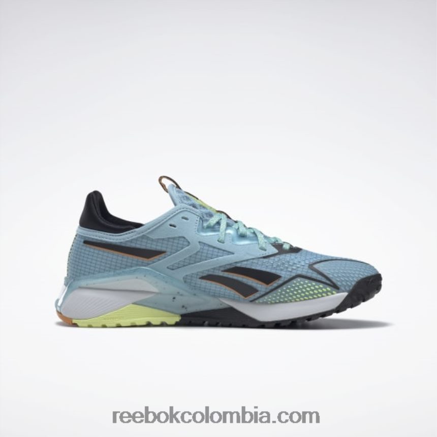 mujer azul perla/gris frío/núcleo negro zapatillas de entrenamiento mujer nano x2 tr adventure Reebok D260LP373