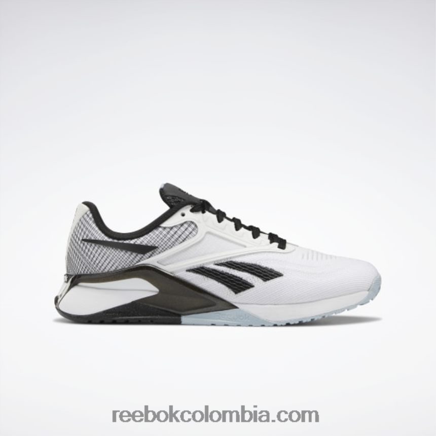 mujer ftwr blanco/gable gris/núcleo negro zapatillas de entrenamiento mujer nano x2 les mills Reebok D260LP121