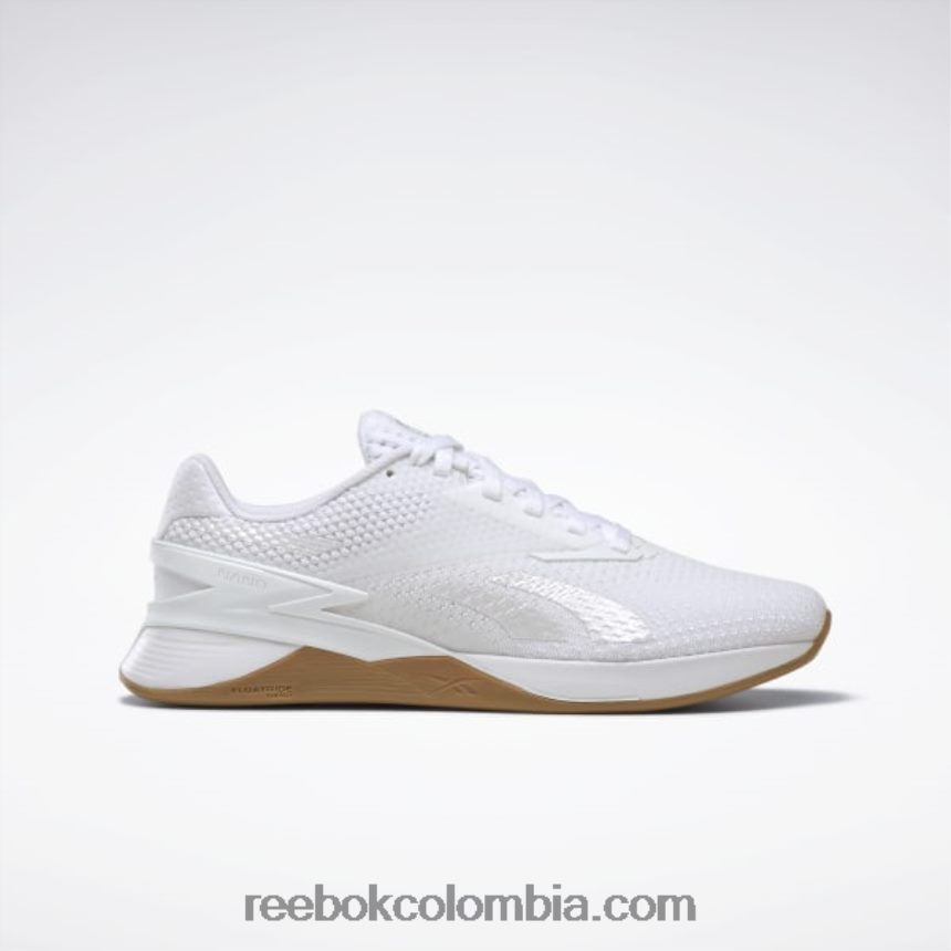 mujer ftwr blanco/gris frio 2/reebok rubber gum-01 zapatos de mujer nano x3 Reebok D260LP10