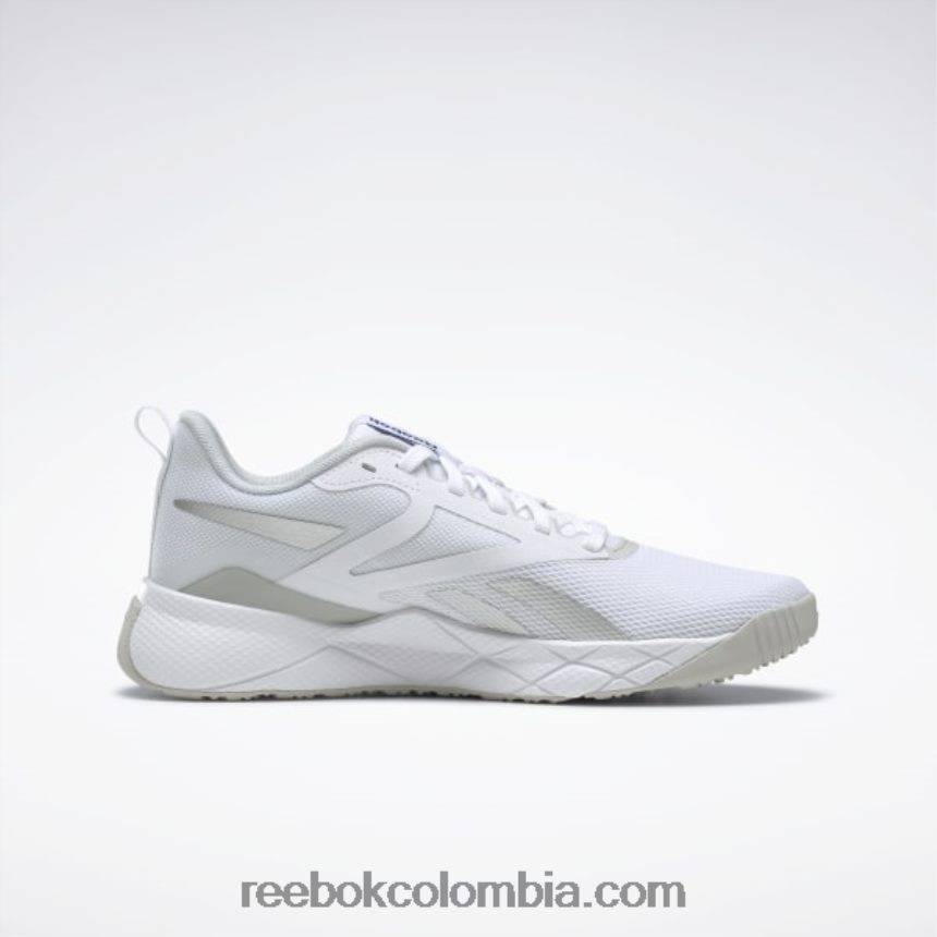 mujer ftwr blanco/gris puro 2/vector azul zapatos de entrenamiento de mujer nfx Reebok D260LP344