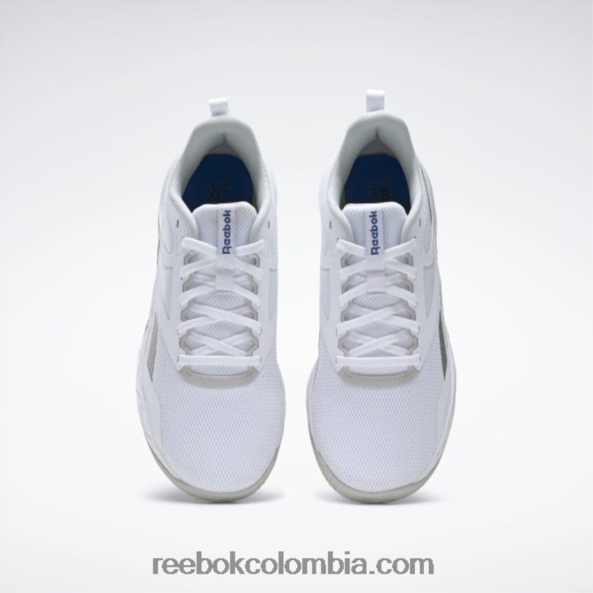 mujer ftwr blanco/gris puro 2/vector azul zapatos de entrenamiento de mujer nfx Reebok D260LP344