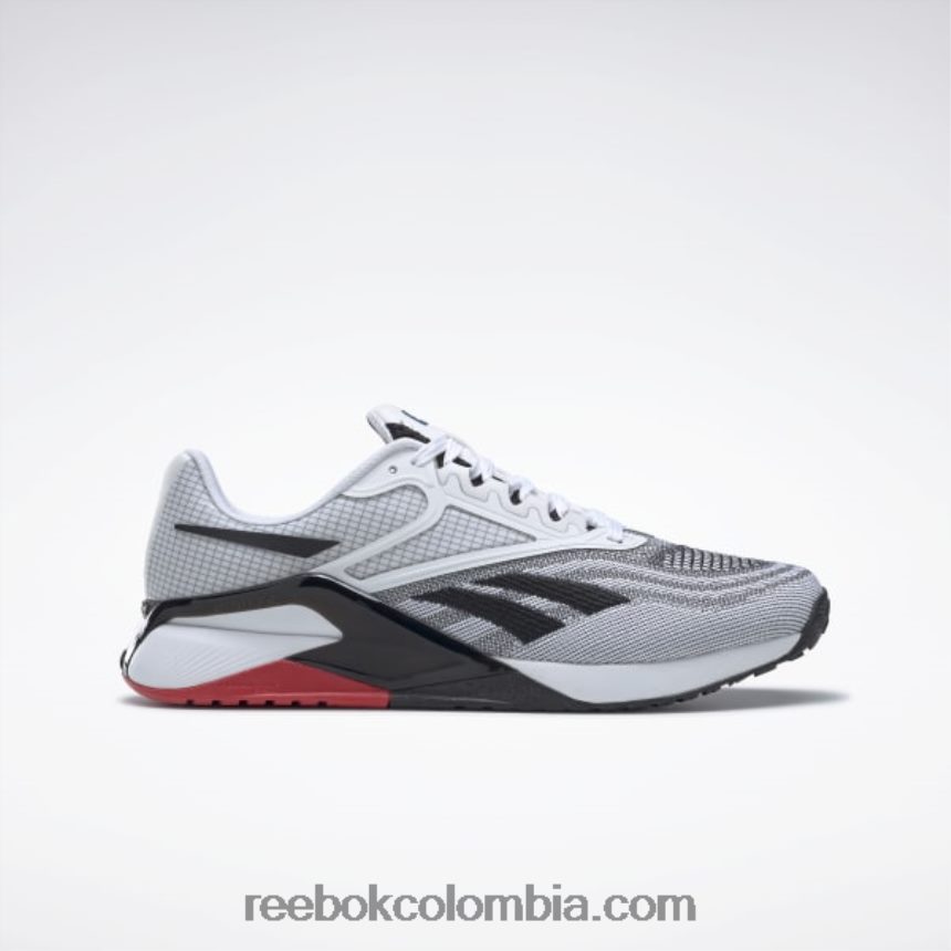 mujer ftwr blanco/núcleo negro/vector rojo zapatillas de entrenamiento nano x2 para mujer Reebok D260LP188