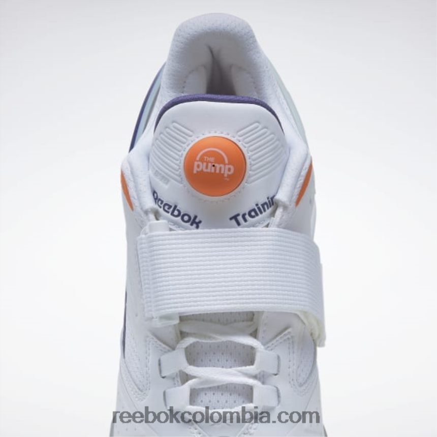 mujer ftwr blanco/púrpura intenso/naranja aplastante s23-r zapatos de levantamiento de pesas para mujer legacy lifter iii Reebok D260LP132