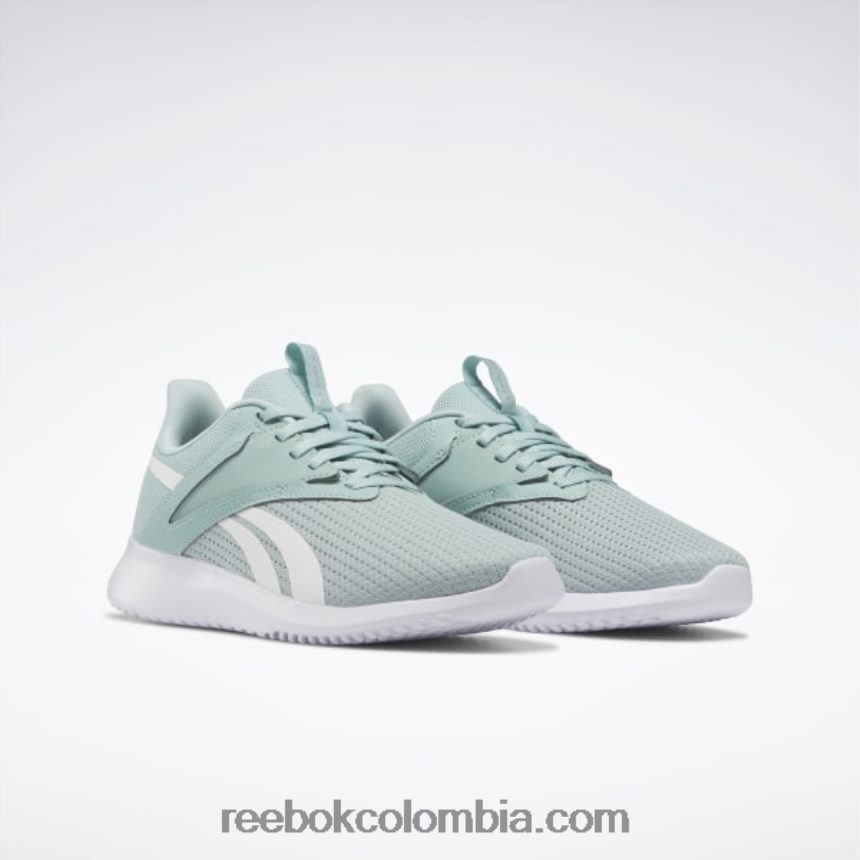 mujer gris mar/gris puro 1/plata mate zapatos de entrenamiento fluxlite mujer Reebok D260LP160