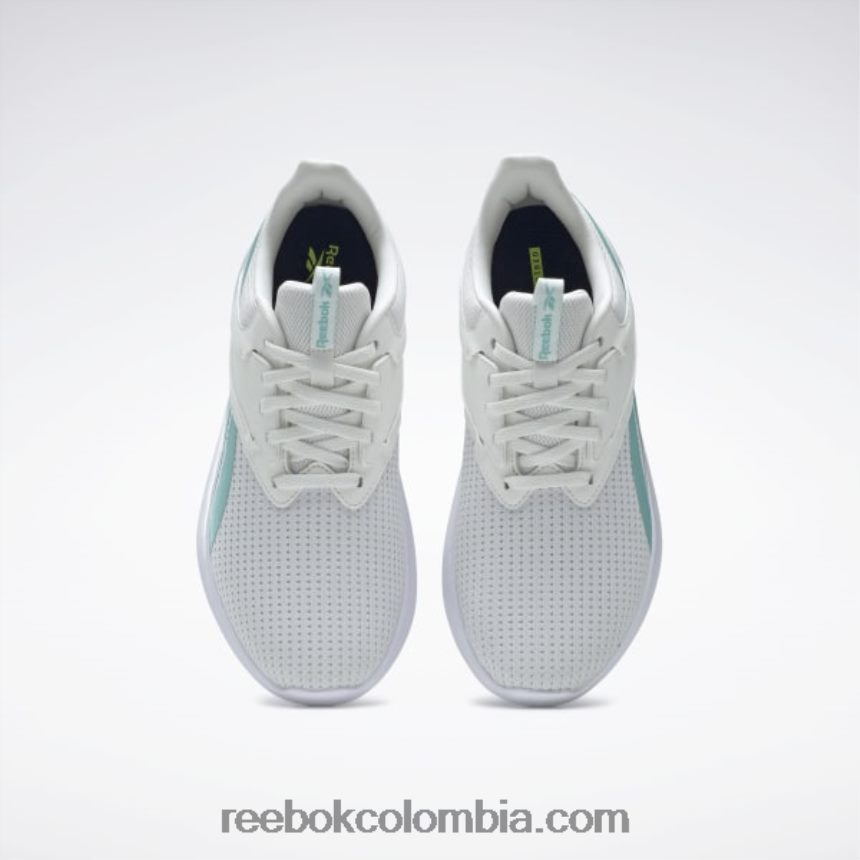mujer gris puro 1/verde azulado semiclásico zapatos de entrenamiento fluxlite mujer Reebok D260LP270