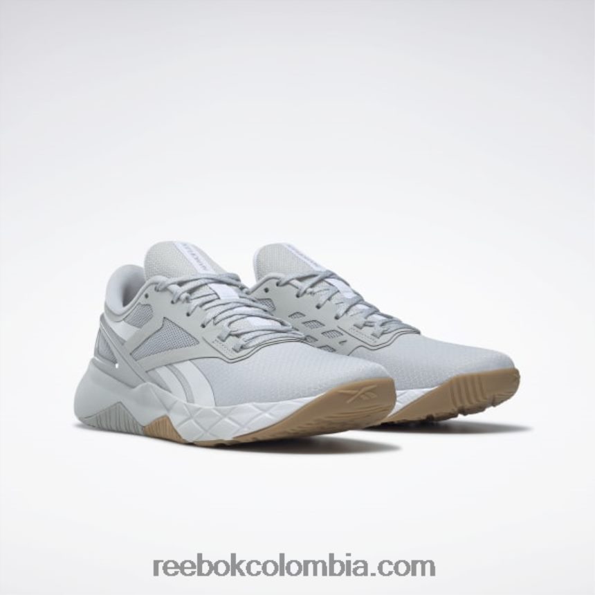 mujer gris puro 2/ftwr blanco/gris puro 3 zapatillas de entrenamiento nanoflex tr mujer Reebok D260LP276