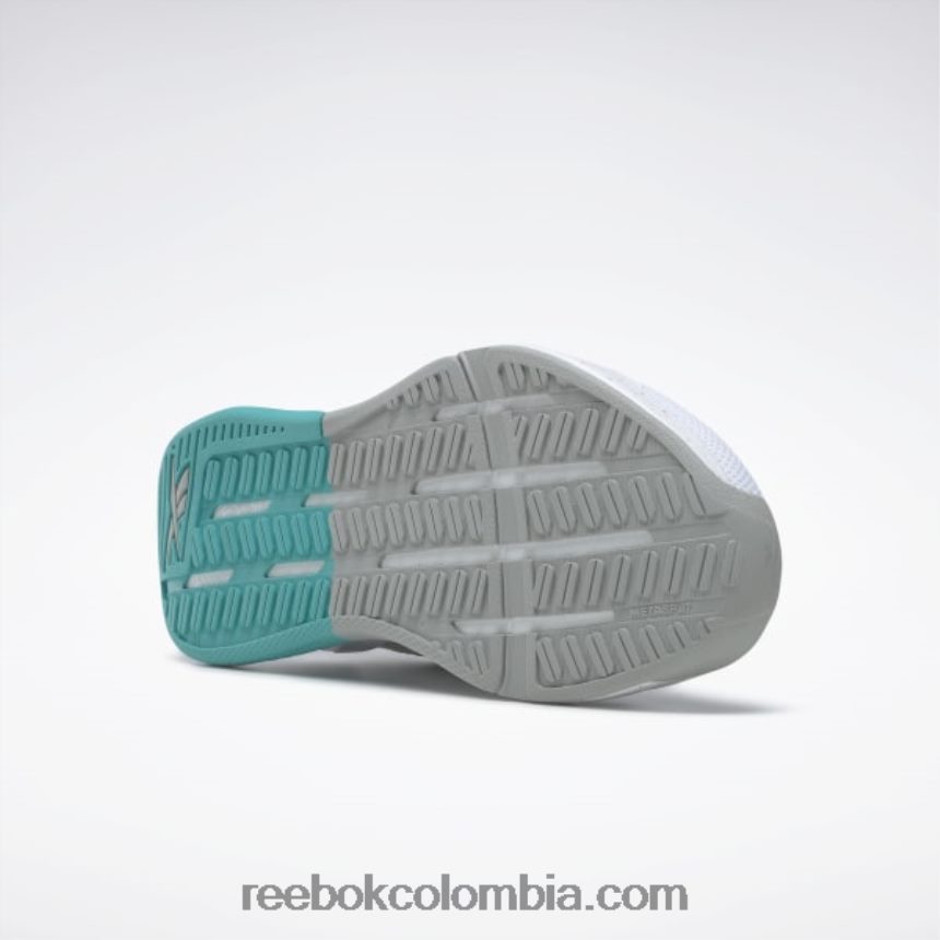 mujer gris puro 3/ftwr blanco/verde azulado clásico zapatillas de entrenamiento nanoflex tr 2.0 mujer Reebok D260LP90