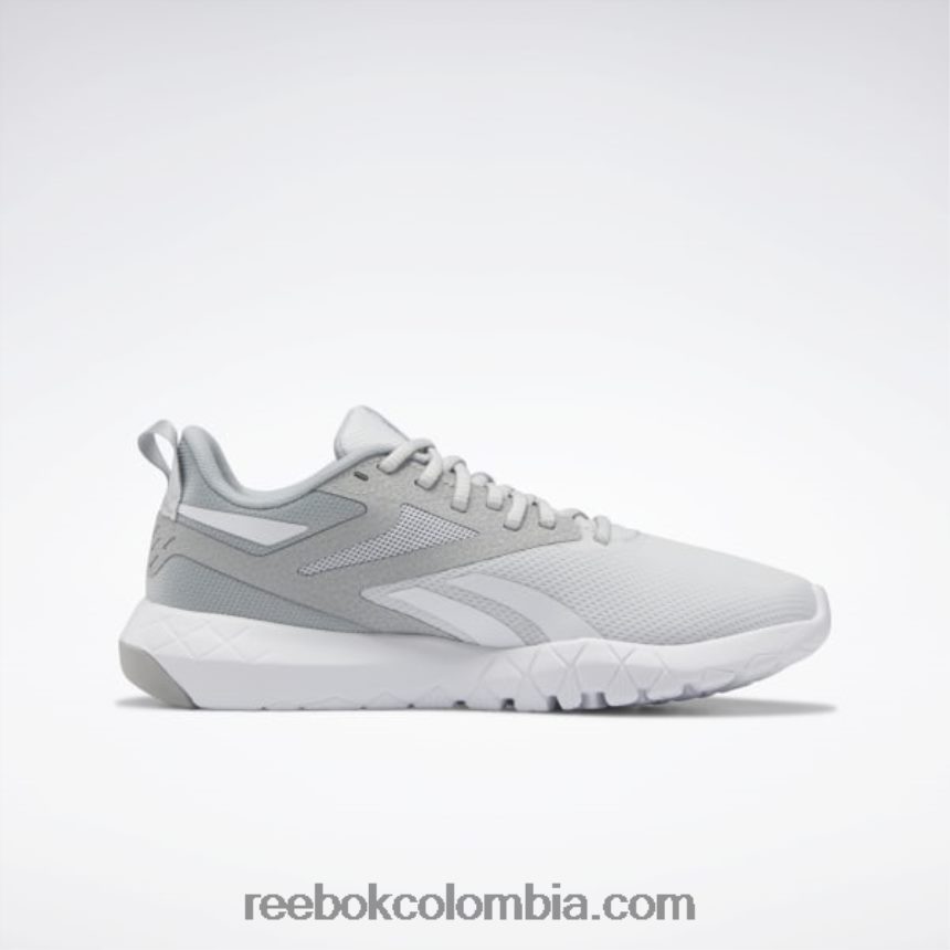 mujer gris puro 3/gris frío/blanco ftwr zapatillas de entrenamiento flexagon force 4 mujer Reebok D260LP287