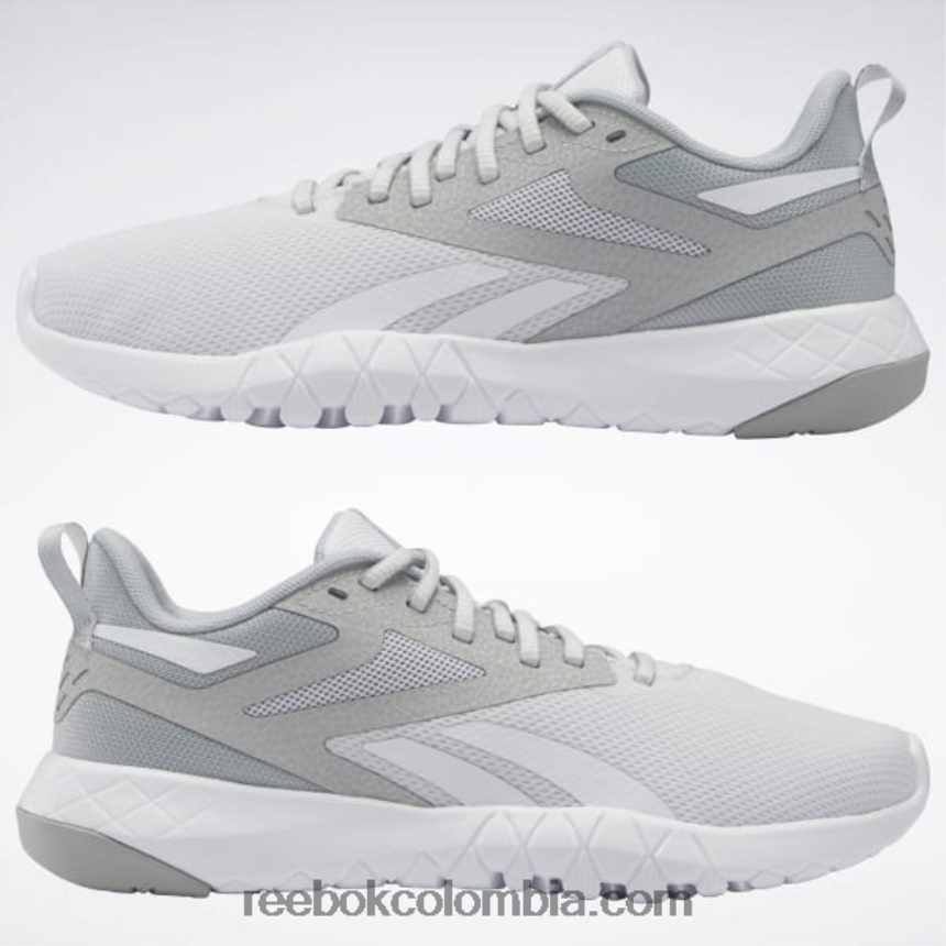 mujer gris puro 3/gris frío/blanco ftwr zapatillas de entrenamiento flexagon force 4 mujer Reebok D260LP287
