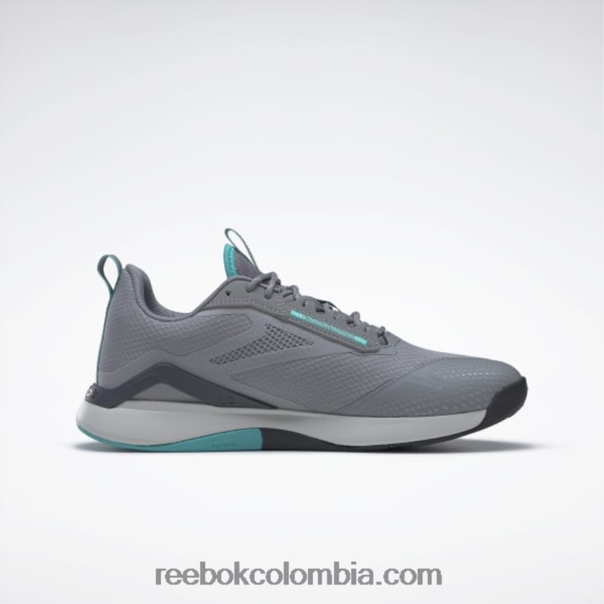 mujer gris puro 5/gris puro 2/verde azulado clásico zapatillas de entrenamiento mujer nanoflex adventure tr Reebok D260LP952