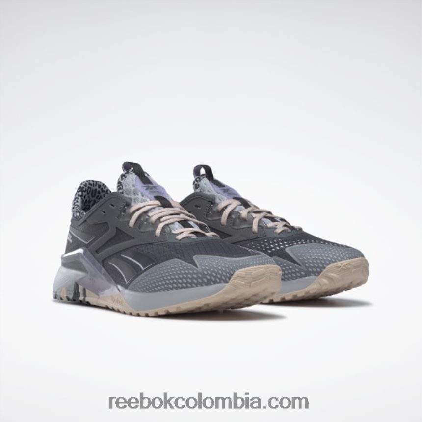 mujer gris puro 6/gris puro 3/gris puro 7 zapatillas de entrenamiento mujer nano x2 tr adventure Reebok D260LP203