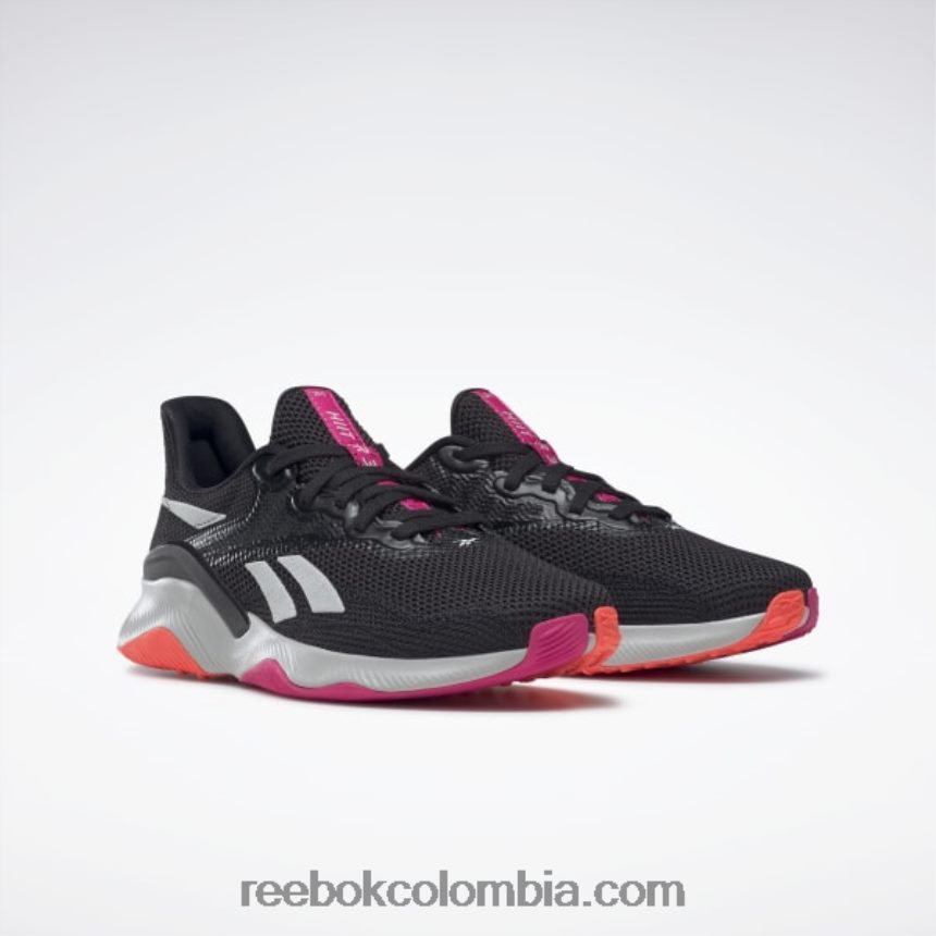 mujer negro básico/gris puro 2/rosa orgulloso zapatillas de entrenamiento hiit tr 3 mujer Reebok D260LP190