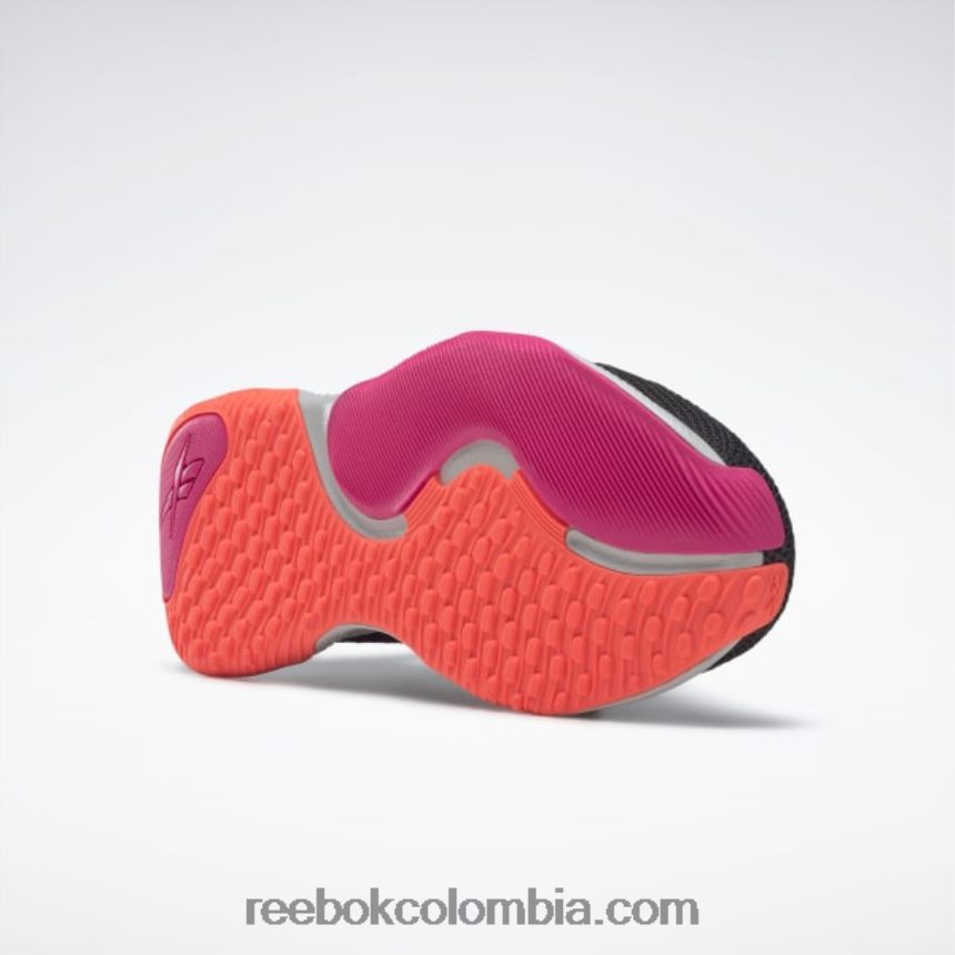 mujer negro básico/gris puro 2/rosa orgulloso zapatillas de entrenamiento hiit tr 3 mujer Reebok D260LP190