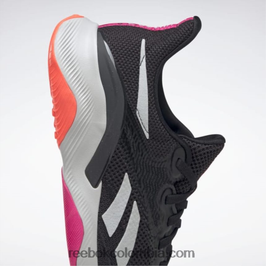 mujer negro básico/gris puro 2/rosa orgulloso zapatillas de entrenamiento hiit tr 3 mujer Reebok D260LP190