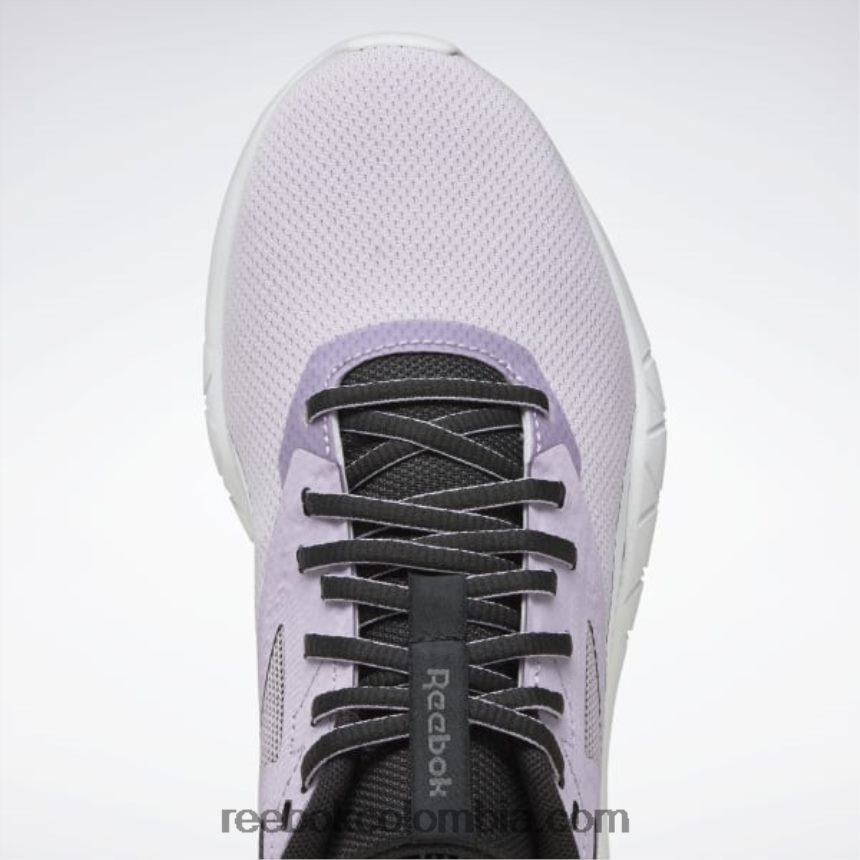 mujer negro central/oasis morado/blanco ftwr zapatillas de entrenamiento flexagon force 4 mujer Reebok D260LP215