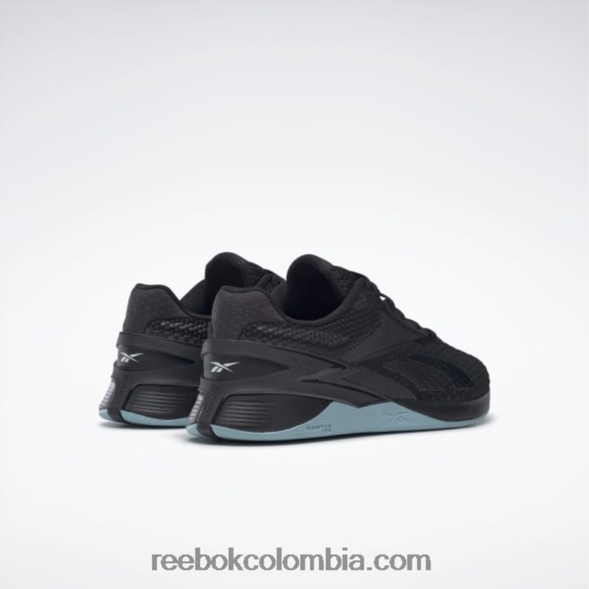 mujer negro núcleo/azul perla/ftwr blanco zapatos de mujer nano x3 Reebok D260LP53