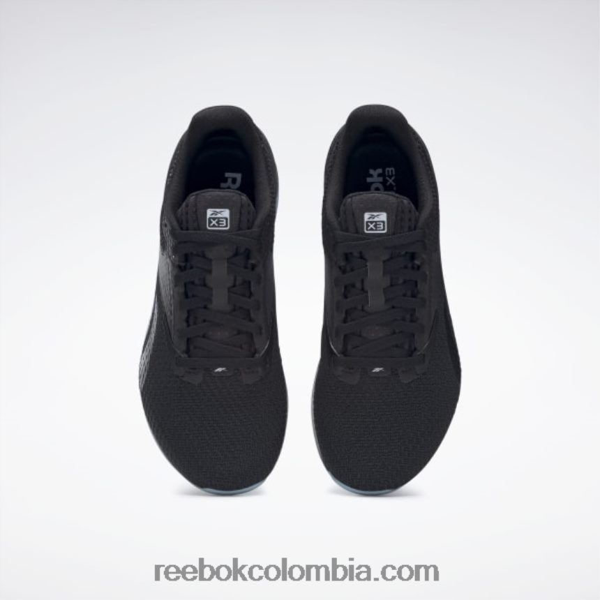 mujer negro núcleo/azul perla/ftwr blanco zapatos de mujer nano x3 Reebok D260LP53