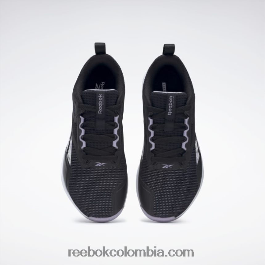 mujer negro núcleo/blanco ftwr/oasis morado zapatillas de entrenamiento nanoflex tr 2.0 mujer Reebok D260LP136