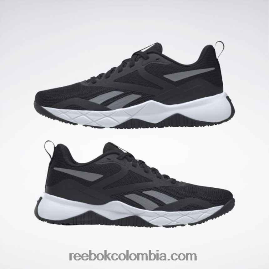 mujer negro núcleo/gris puro 5/blanco ftwr zapatos de entrenamiento de mujer nfx Reebok D260LP945