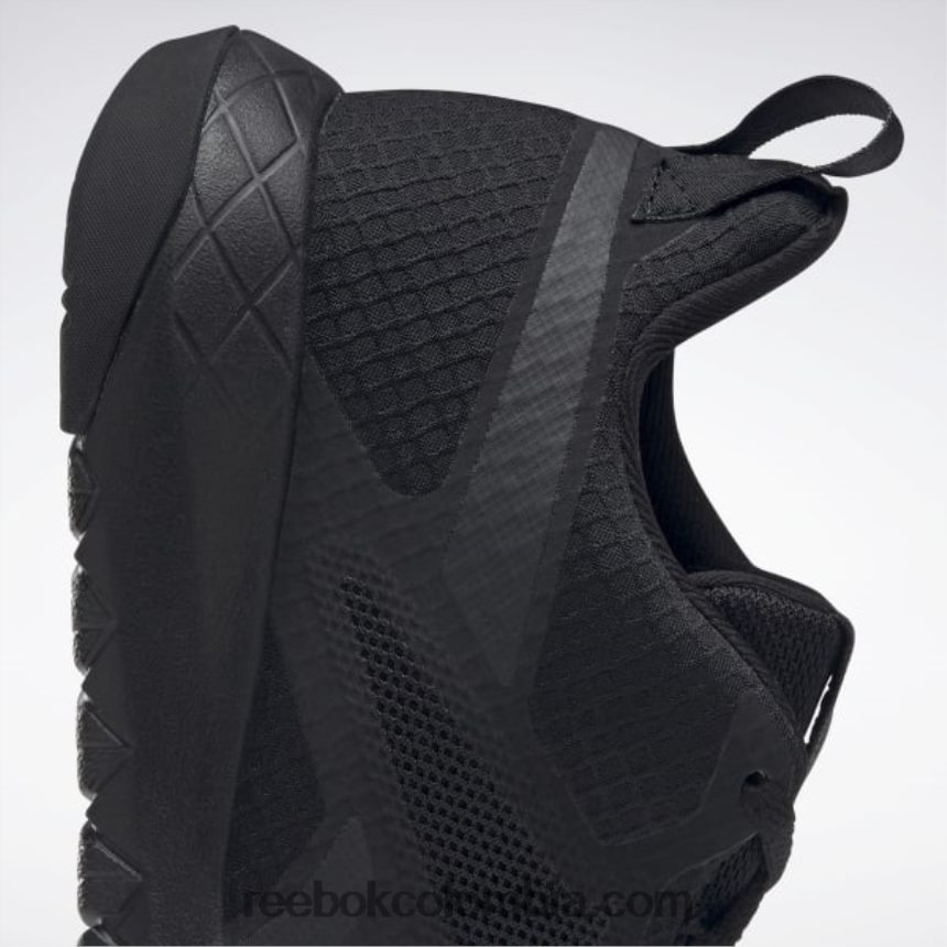 mujer negro núcleo/gris puro 8 flexagon force 3 wide d zapatos de entrenamiento para mujer Reebok D260LP144