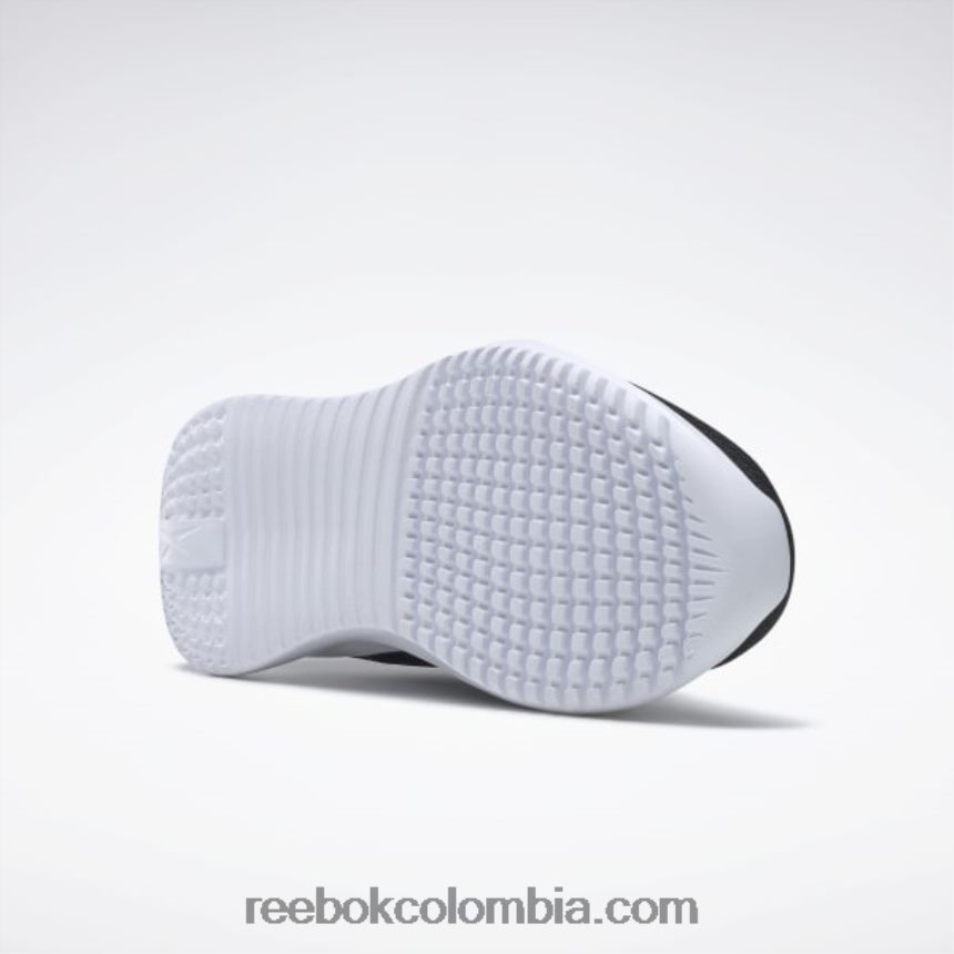 mujer negro núcleo/lila infundido/cuarzo met zapatos de entrenamiento fluxlite mujer Reebok D260LP933