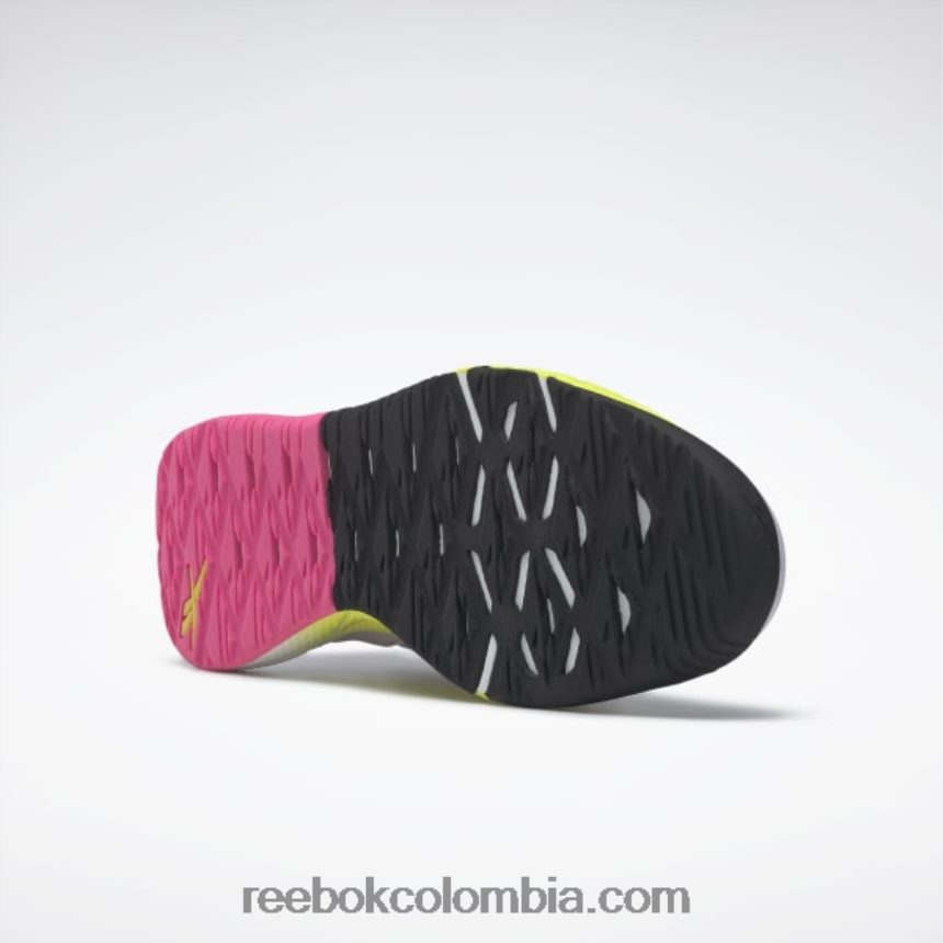 mujer resplandor de cuarzo/núcleo negro/rosa atómico zapatillas de entrenamiento nanoflex tr mujer Reebok D260LP470
