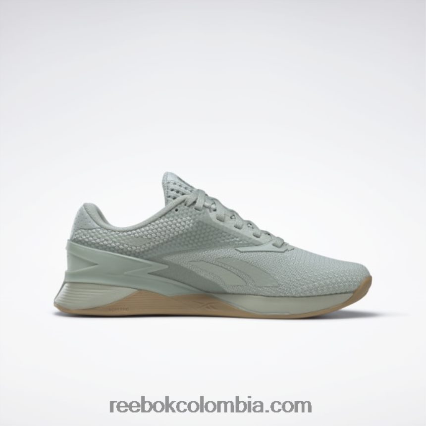 mujer spray de mar/verde armonía/reebok rubber gum-01 zapatos de mujer nano x3 Reebok D260LP14