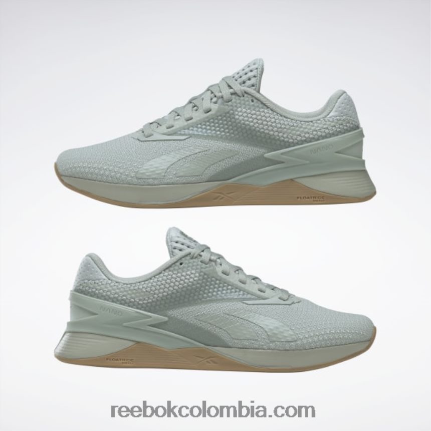 mujer spray de mar/verde armonía/reebok rubber gum-01 zapatos de mujer nano x3 Reebok D260LP14