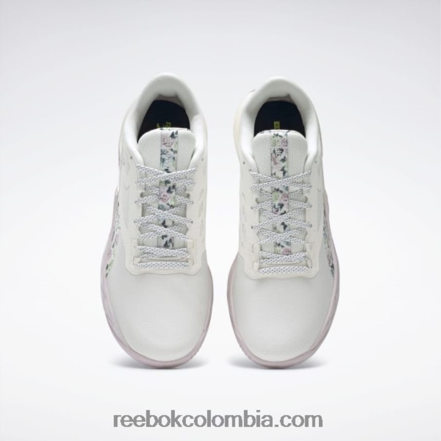 mujer tiza/resplandor de cuarzo/pizarra azul zapatillas de entrenamiento nanoflex tr mujer Reebok D260LP309