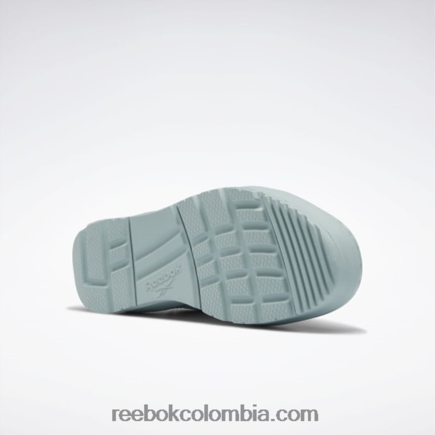 mujer azul susurro/gris marino zapatos club c doble geo mujer Reebok D260LP460