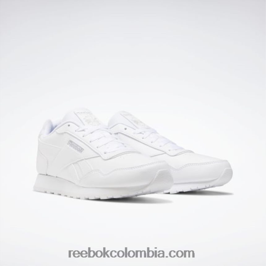 mujer blanco/acero zapatillas de mujer clásicas harman run Reebok D260LP928