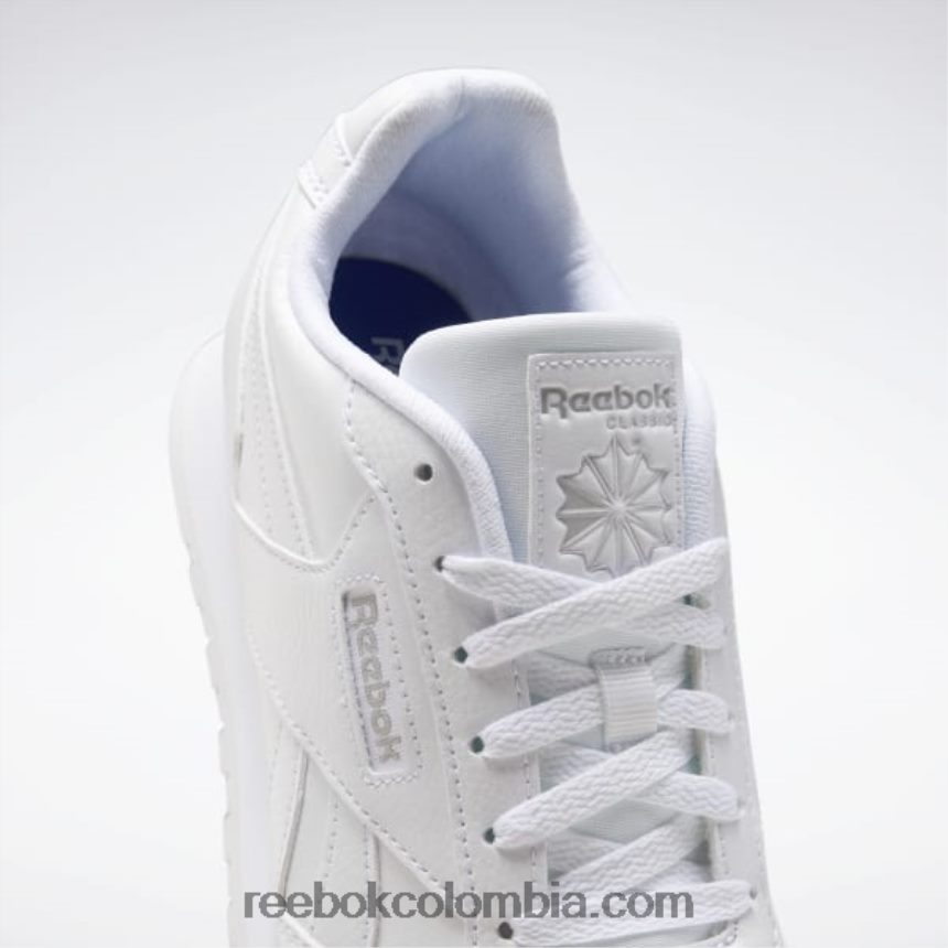 mujer blanco/acero zapatillas de mujer clásicas harman run Reebok D260LP928