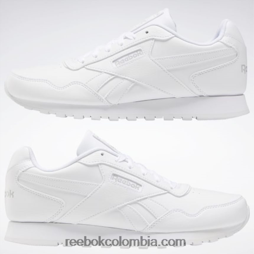 mujer blanco/acero zapatillas de mujer clásicas harman run Reebok D260LP928